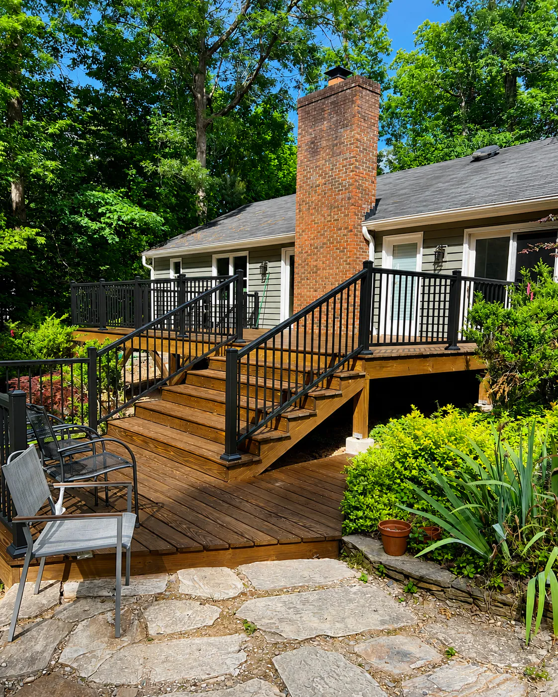 Custom deck building services in Wake Forest and North Raleigh NC